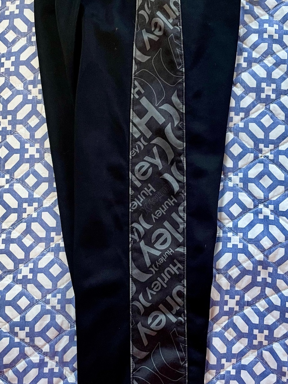 Hurley Boys Black Athletic Jogger Pants